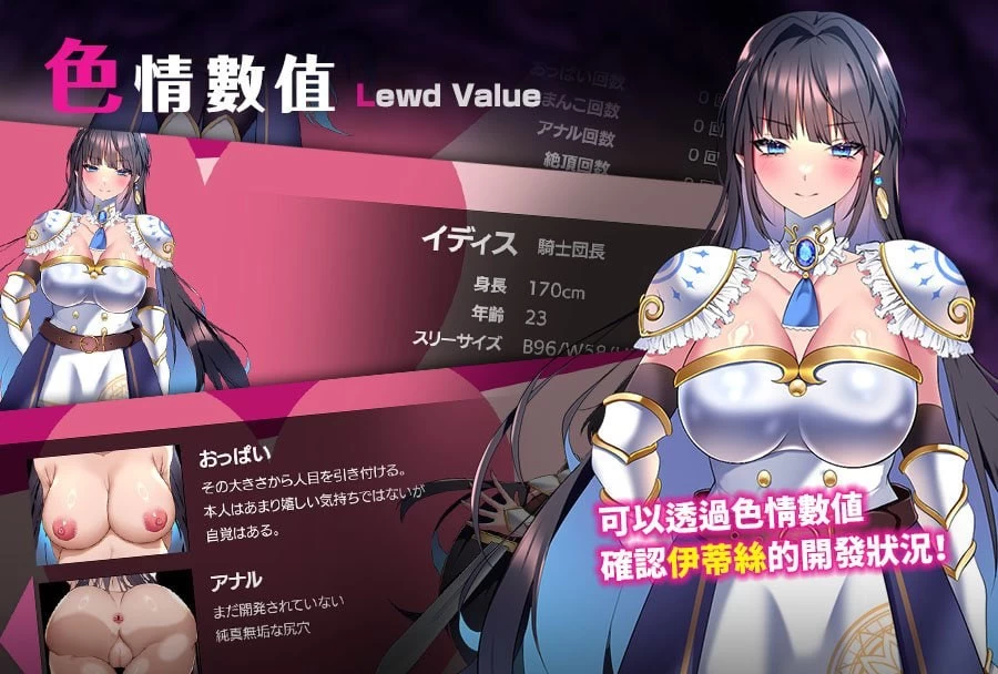 [官中/PC]LadyKnight-淫魔迷宫- レディーナイト-淫魔の迷宮 072版 [2+418M][多种下载方式]