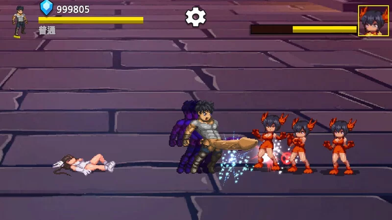 [PC-ACT] 【街机ACT/像素全动态/官中】大屌英雄V1.0 STEAM官中 [1+400MB][百度盘]