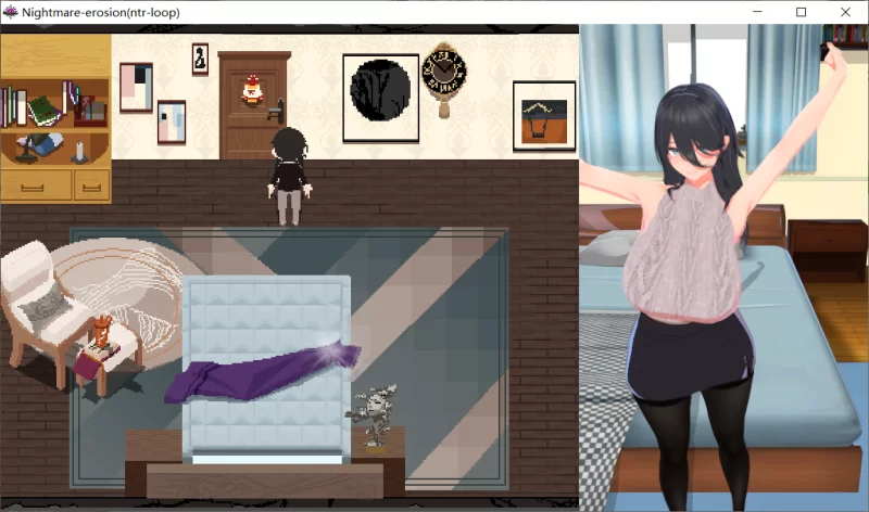 【RPG/官中/动态/PC】噩梦侵蚀(ntr循环)  悪夢侵食 Dev1.4.0 [1+1G][百度盘]