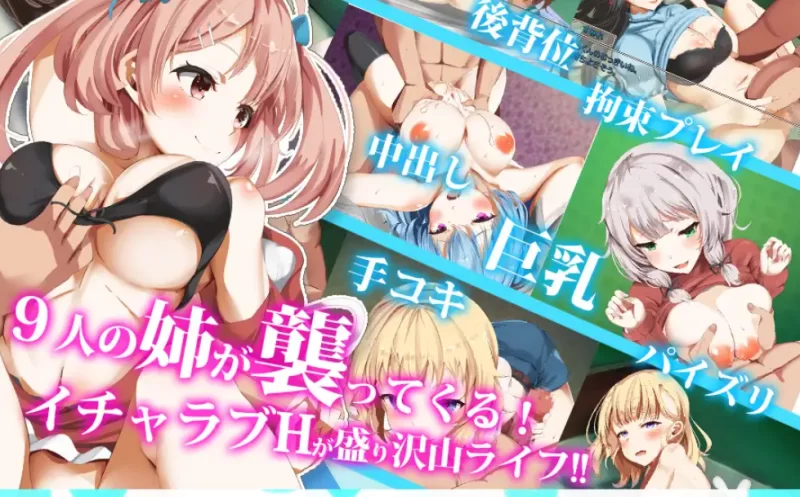 [精品RPG/PC/姐弟骨科]小拓与九个姐姐AI汉化 [P+810M][百度盘]