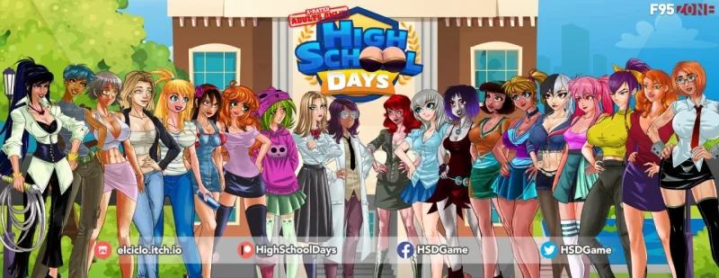 高中时代 High School Days v0.23 AI版 PC+安卓 [2+3.88g][百度盘]