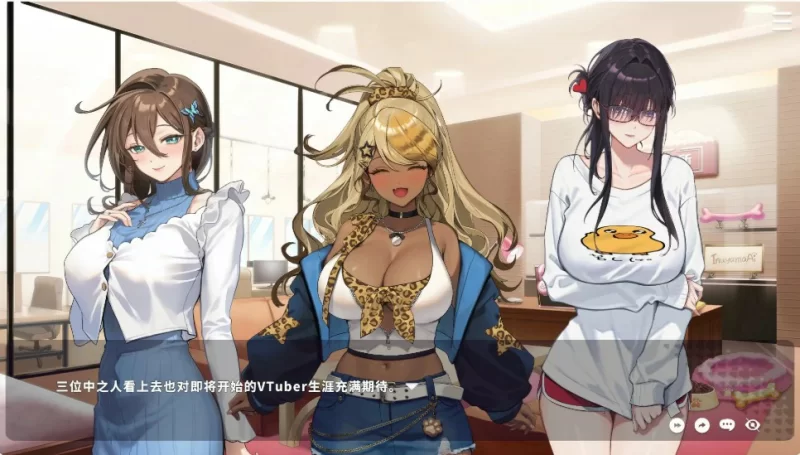 PC-SLG 日系 请成为最能干的VTuber吧V0.1.09 官方中文正式步兵版 [1+3.59G][百度盘]