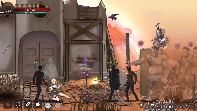 PC-ACT 动作/全动态 毁灭之地的女王 V1.0 DL官中 [1+300MB][百度盘]