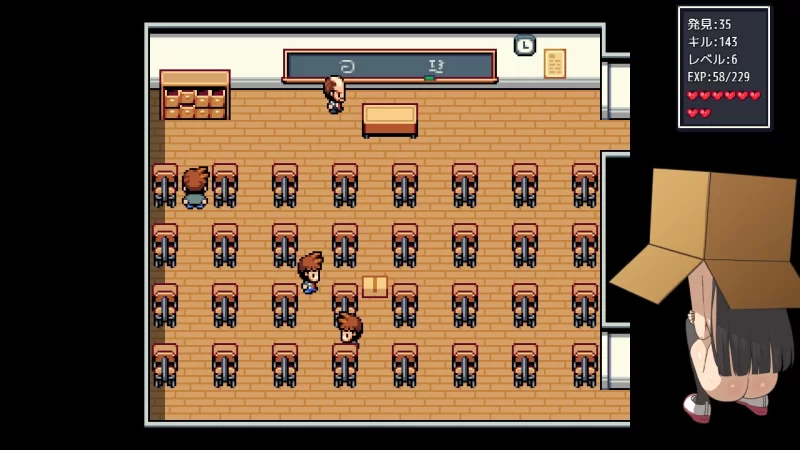[日式RPG/羞耻露出] 校内裸体漫步【aop模拟器】 [1+220MB][百度盘]