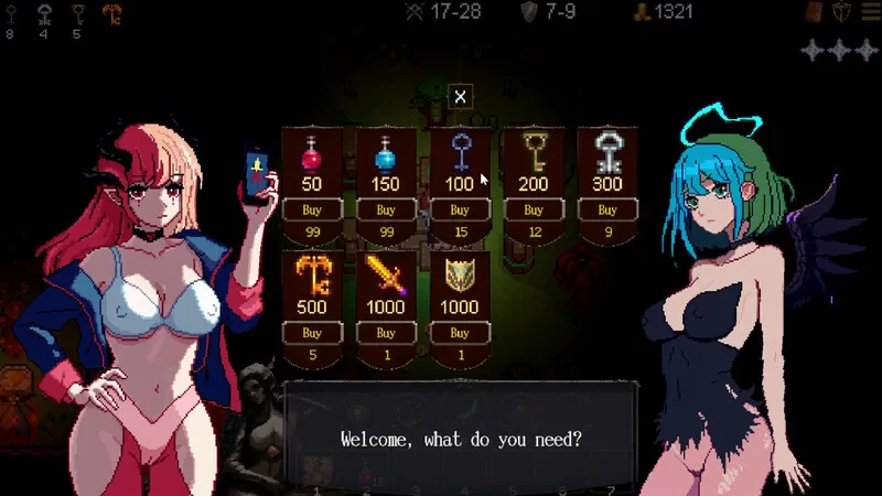 PC-ACT] 肉鸽/像素动态 女神卷轴 – 最后的星光V1.0 STEAM官中 [1+800MB][百度盘]