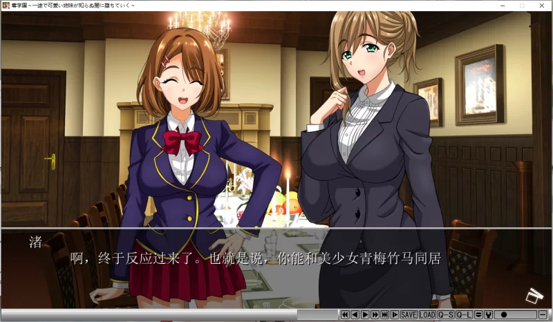 pc~汉化~奪学園 ～一途で可愛い姉妹が知 [1+游戏解压后1.4g][百度盘]