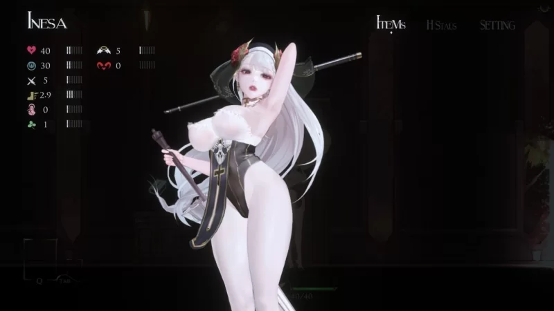 【究极ACT/中文/PC】神作预定：棘罪修女-伊妮莎 V0.7.5 官方中文版 [2+600mb][百度盘]