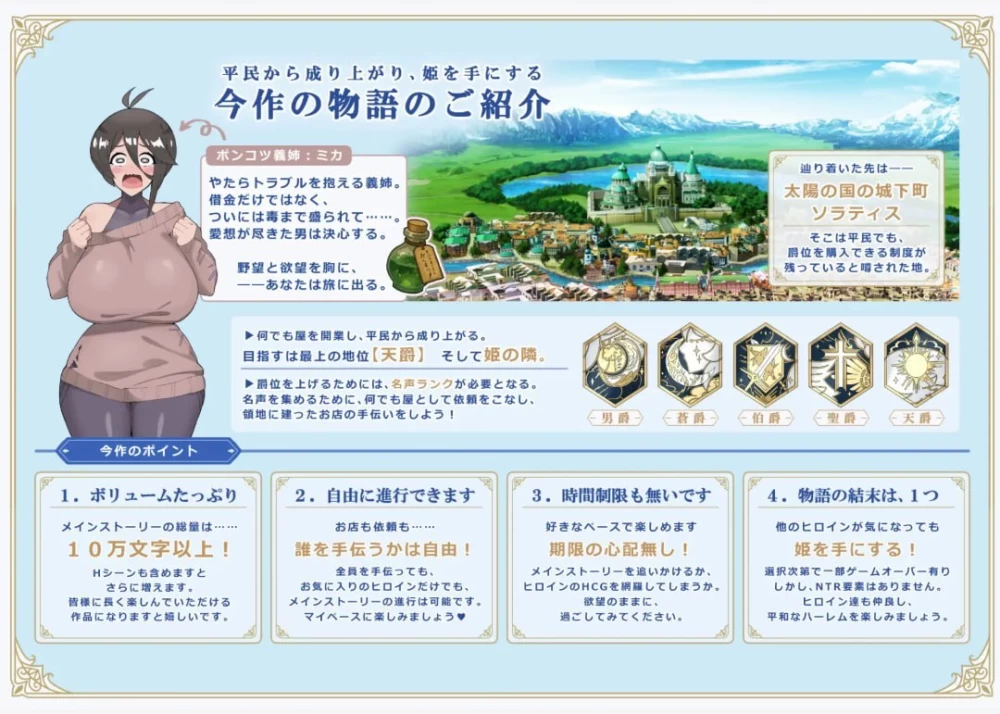 【RPG/安卓】里斯塔利亚 – 阶级·领地·女人。抓住一切的暴… [1V+717M][百度盘]