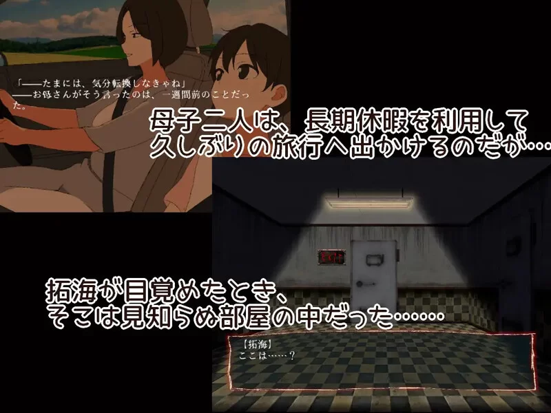 [PC-SLG] 【解密脱出SLG/动态/汉化】9个房间～拯救母亲并逃… [1+800M][百度盘]