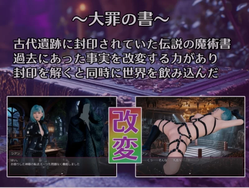 [RPG/AI汉化/PC] 大罪之书～被NTR后通过改变现实遗忘挚爱的 [1+1.4G][百度盘]