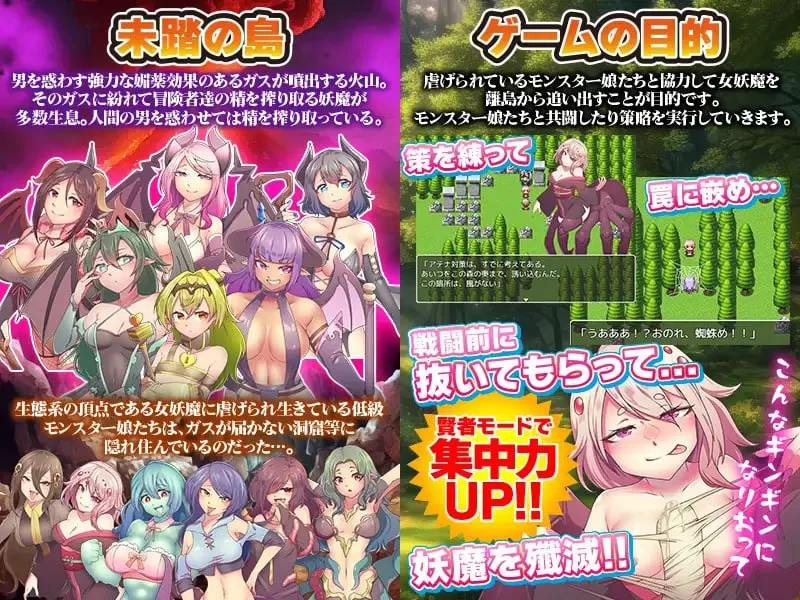 [RPG汉化PC]魔物娘既是力量也是毒药 モンスター娘は力にも… [1+657M][百度盘]