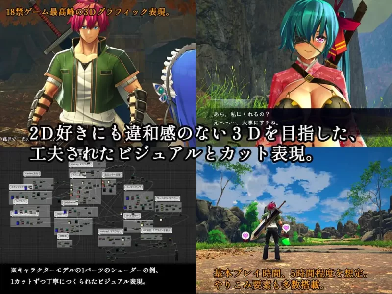 [RPG官中PC动态无码CV]血色流亡者 ブラッドクローラー [1+2.64G][百度盘]