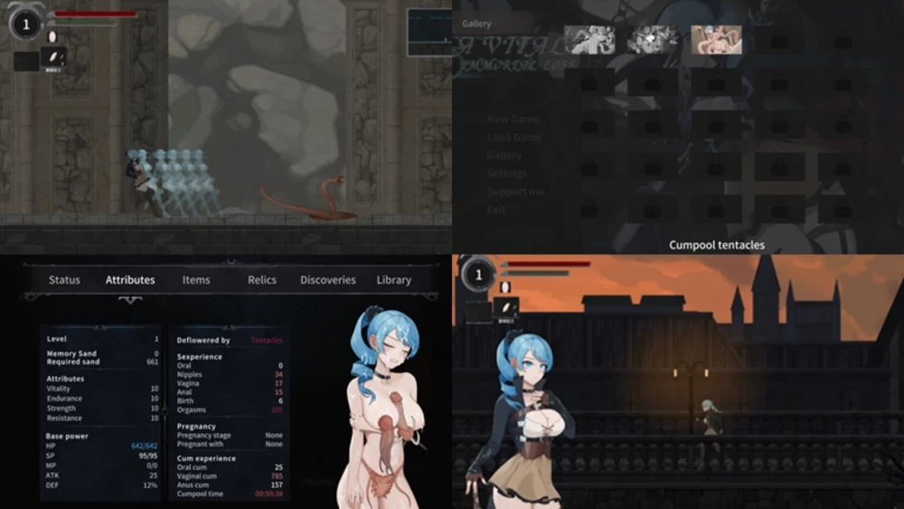 更新[PC/牙膏/横板ACT/官中/动态]La Vitalis:永恒的欠损 v0.58.0 beta [1+970M][百度盘]
