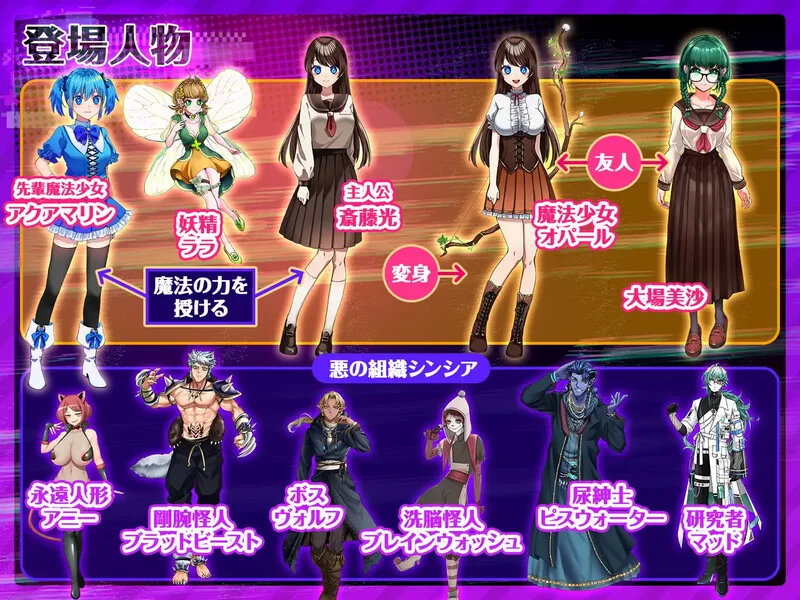[PC-RPG] 【爆款RPG/卖春异种X/官中】魔法少女欧珀（魔法少… [1+2.1G][百度盘]