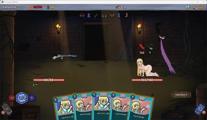 [PC/SLG/卡牌]性戮尖塔Ero Slayers v0.5 官中 [1+270M][百度盘]