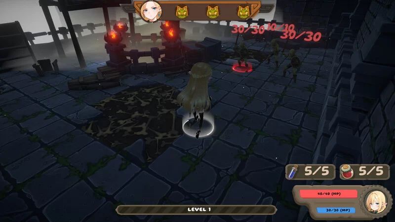 [PC-SLG] [先行体验]【地牢肉鸽SLG/动态/生肉】精灵冒险：失… [1+900M][百度盘]