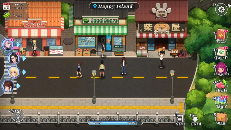 【互动SLG/官中/步兵/PC】幸福岛幻想 Happy Island Fantasy Ver1.0.4… [1+4.56G][百度盘]