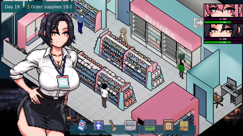 PC-SLG 沙盒/像素动态 顽皮商店经理 V0.97 STEAM官中 [1+300MB][百度盘]