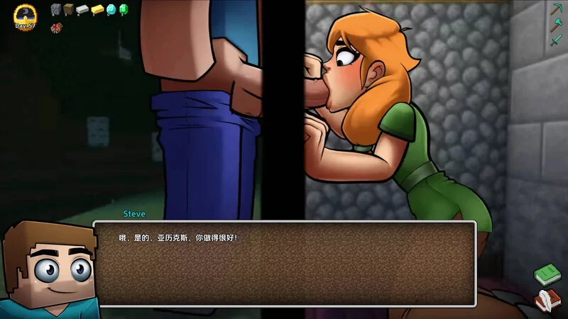 [PC+安卓SLG] 【趣味SLG/沙盒/汉化】我的世界H版（ Hornycraft）… [1+4.6G][百度盘]