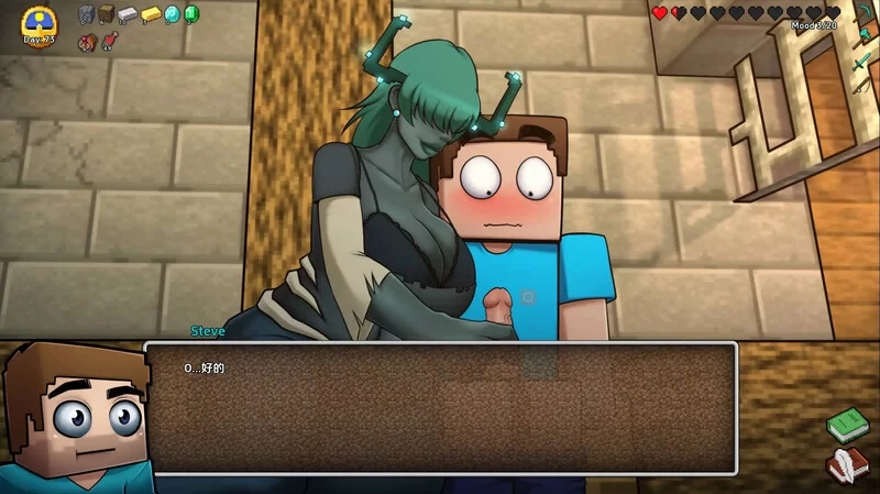 [PC+安卓SLG] 【趣味SLG/沙盒/汉化】我的世界H版（ Hornycraft）… [1+4.6G][百度盘]