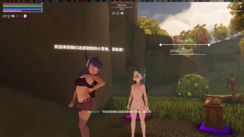 【PC端】3D 换装 即时动画 战斗h 机翻 Dungeon Raid Her [v0.2.1a] [1+3.73G][百度盘]