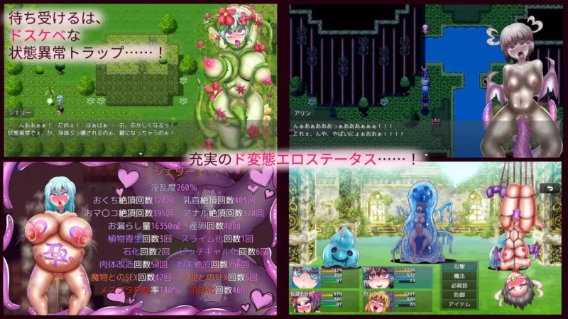 [RPG汉化PC]黑脸森林 アヘ顔の森～Forest of Ahheee!! v1.03 [1+903M][百度盘]