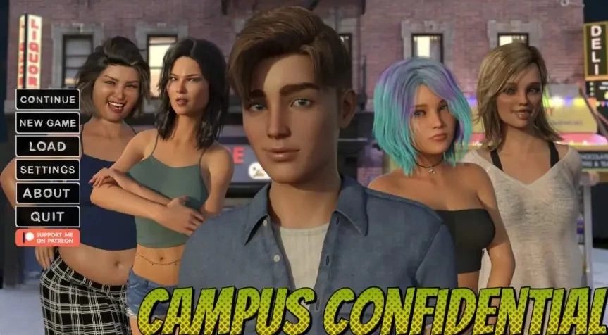 【PC/安卓】校园机密 (Campus Confidential) Ver0.435 AI汉化版 [1P+2.11G][百度盘]