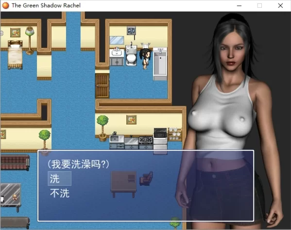 PC 汉化RPG 面具超级英雄：绿影瑞秋 緑影レイチェルgreen shadow [1+123M][百度盘]