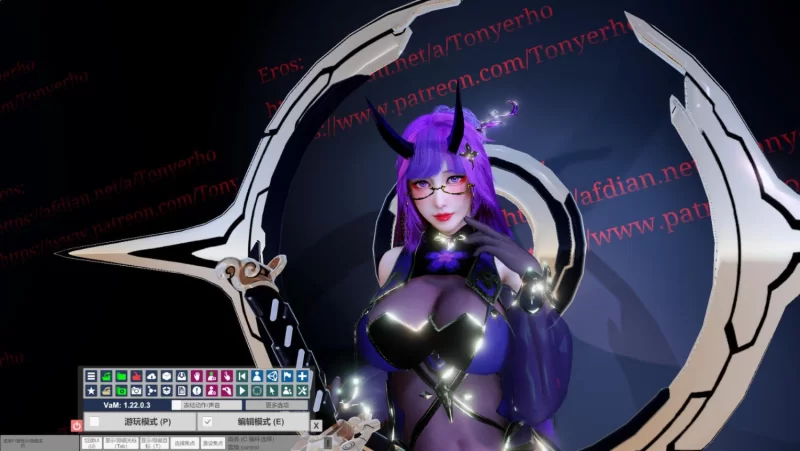 【3D捏人/中文/整合版】VAM虚拟实境世界 2024氪金VIP全整合版 [66+125G][百度盘]