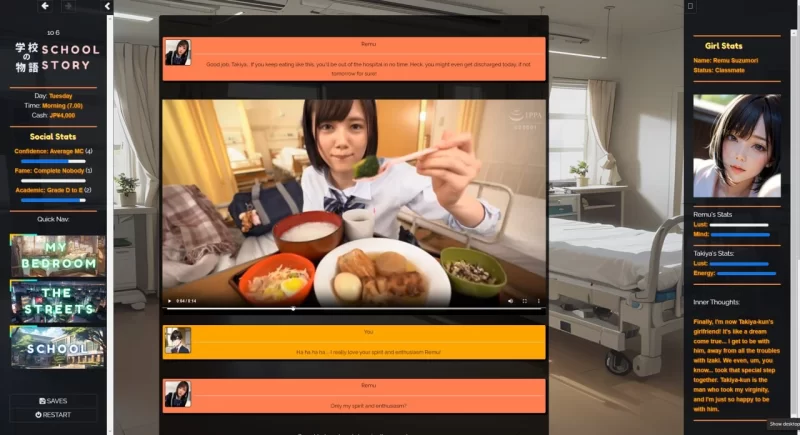 PC–学校の物语 Gakko No Monogatari V0.20 浏览器转中文 [1+16.8G][百度盘]