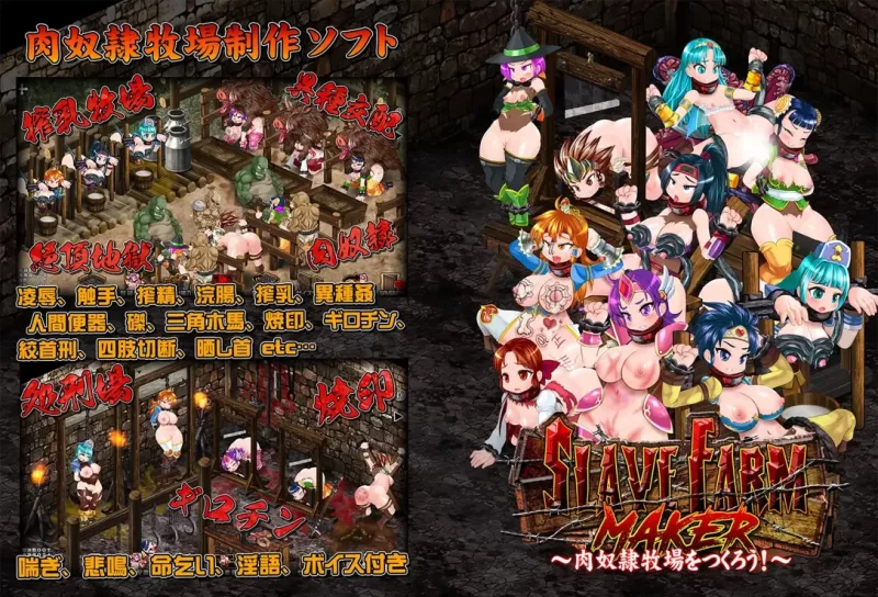 【PC/佳作强烈推荐/经营/凌辱/官中/动态】奴隶农场制造者 [1+613M][百度盘]