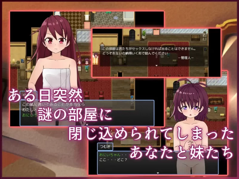 [PC/全CG/汉化/妹妹/双飞] 和妹妹啪啪啪才能逃出的房间2 Ver1.3 [1+849M][百度盘]