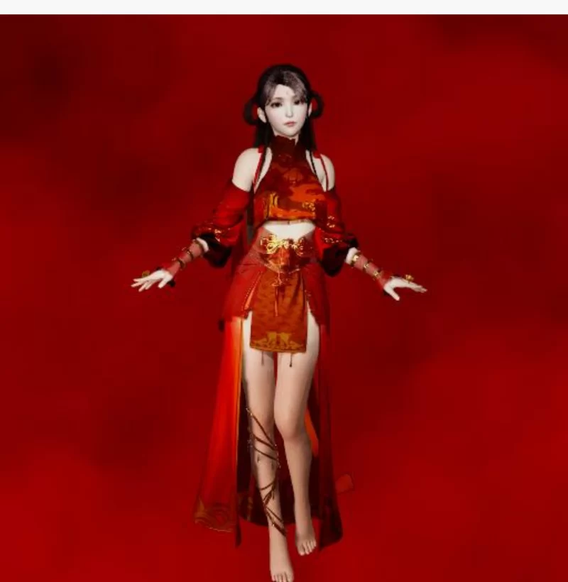vam人物卡 完美世界火灵儿 [1+400m][百度盘]