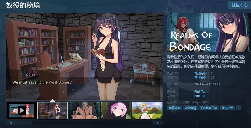 [PC+安卓SLG] [更新]【互动SLG/全动态/官中】奴役的秘境（Real… [1+6G][百度盘]