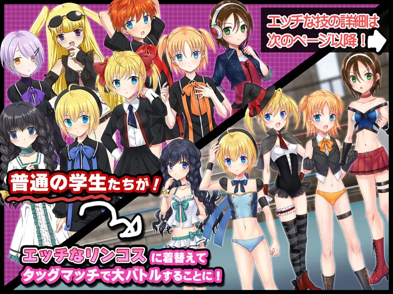 [PC-SLG] 【大型SLG/动态/汉化】公主角斗士 エロ摔角双打赛… [1+4.7G][百度盘]