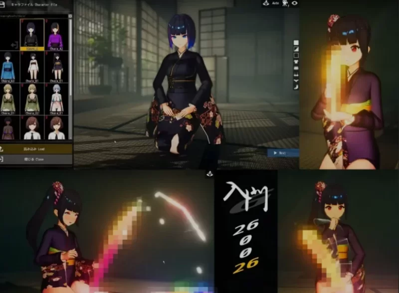 [PC/捏人/互动/无文本/3D/全动态] 少女的插花练习 [1+102M][百度盘]