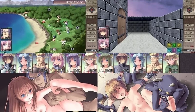 [大型精品/PC/NTR]地下城与新娘V1.12 内嵌AI汉化版[魔剑士莉奈作者新作][更新/新汉化] [1+2.2G][百度盘]