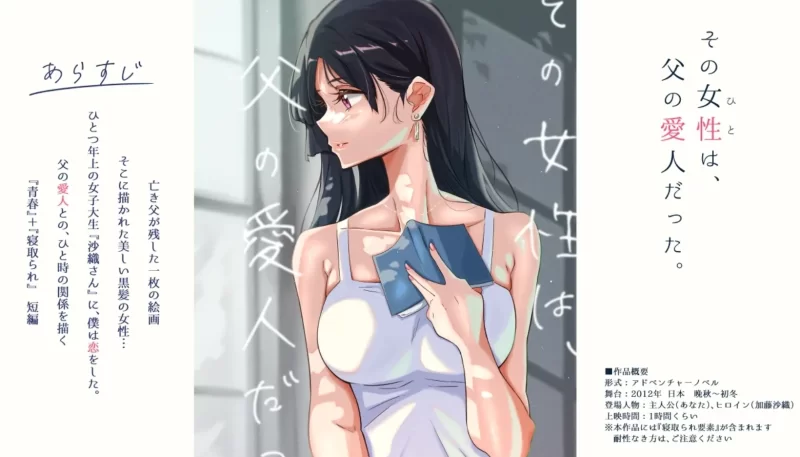 [PC/全CV/独特画风/个人推荐/汉化] 那个女人，是父亲的情妇 [1+324M][百度盘]