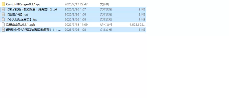 【欧美SLG/汉化/动态】坎普山山脉（Camp Hill Range）V0.1.1 内… [1+3.6G][百度盘]