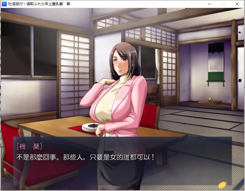 pc/汉化~社淫旅行～寝取られた年上豊乳妻 葵 [1+游戏解压后341M][百度盘]