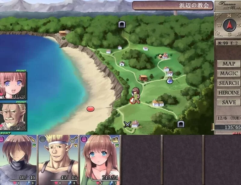 [PC-RPG] [先行体验]【回合RPG/NTR寝取/汉化】地下城与新娘（… [1+900M][百度盘]