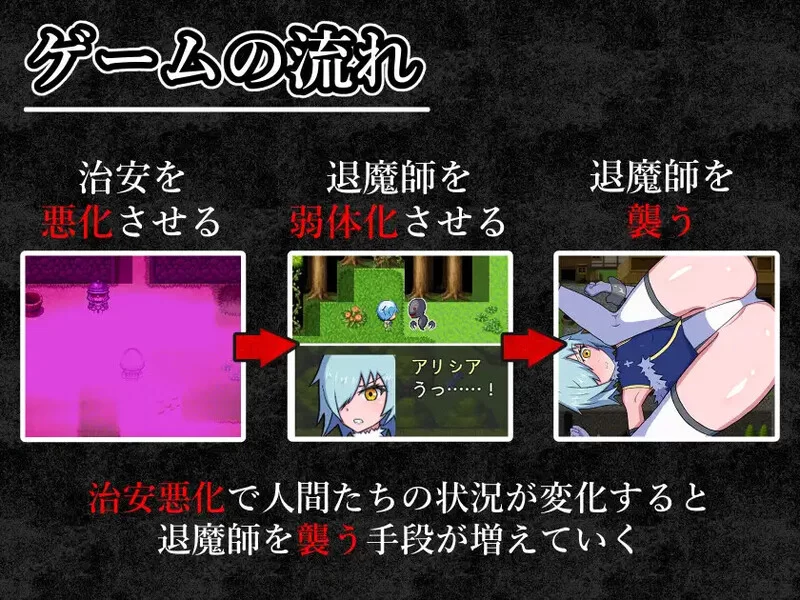 [PC+安卓RPG] [增添AZ]【探索RPG/异种X/汉化】玷污退魔师（… [1+600M][百度盘]
