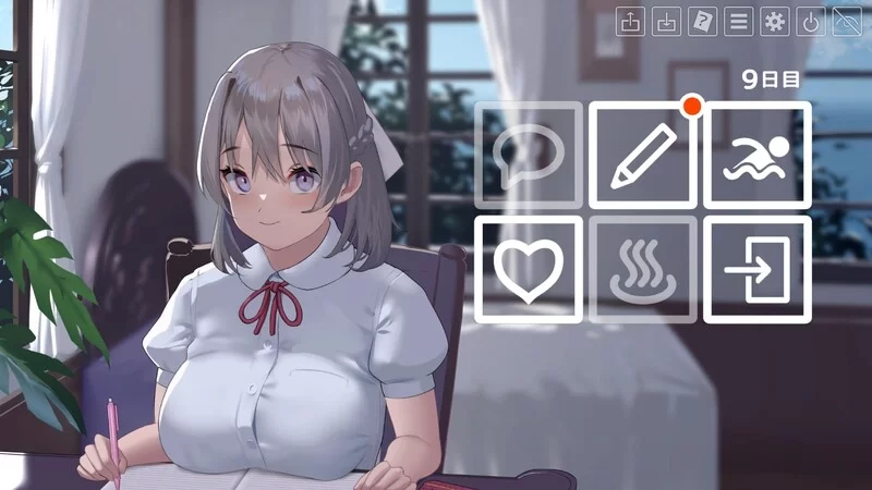 [PC-SLG] [更新]【大型互动SLG/触摸抚摸/全动态】夏色课程～… [1+13G][百度盘]