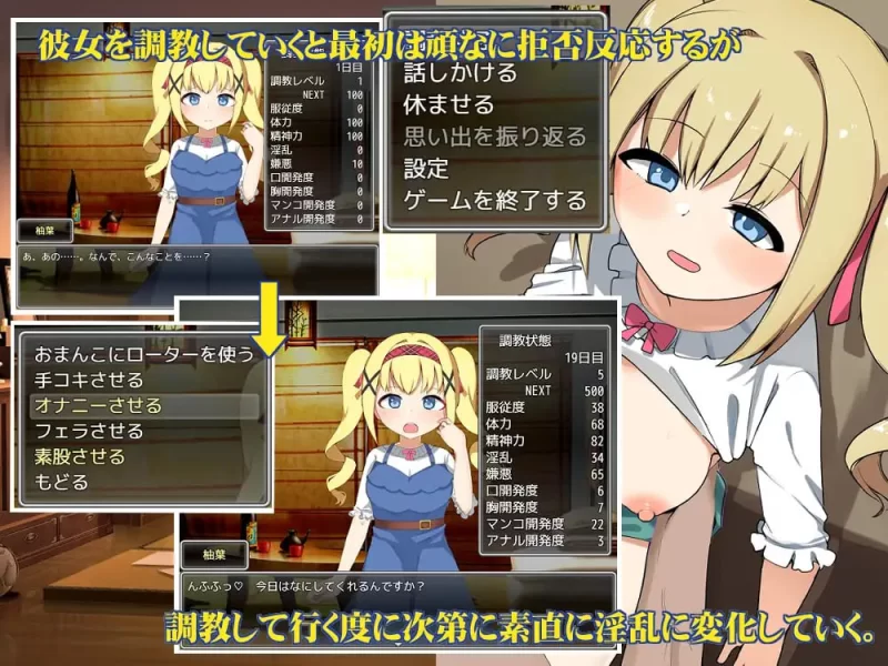 [SLG汉化PC动态CV]俺と彼女の閉じ込めしつけ日記 [1+471M][百度盘]