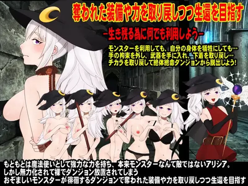 [PC+安卓RPG] 【回合RPG/异种X/汉化】赤身裸体艾莉西娅（裸… [1+1G][百度盘]
