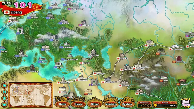 PC-SLG 大型战略/战旗/战术 英雄＊戦姫Ver1.45 STEAM官中魔改版 [1+6.50G][百度盘]