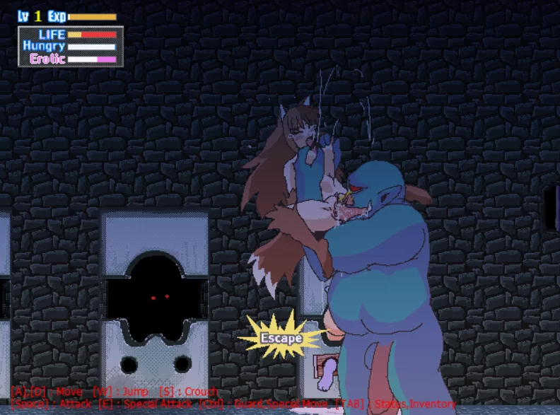 [PC-ACT] [更新]【街机ACT/像素全动态/生肉】狼娘的地牢（Wolf… [1+200M][百度盘]