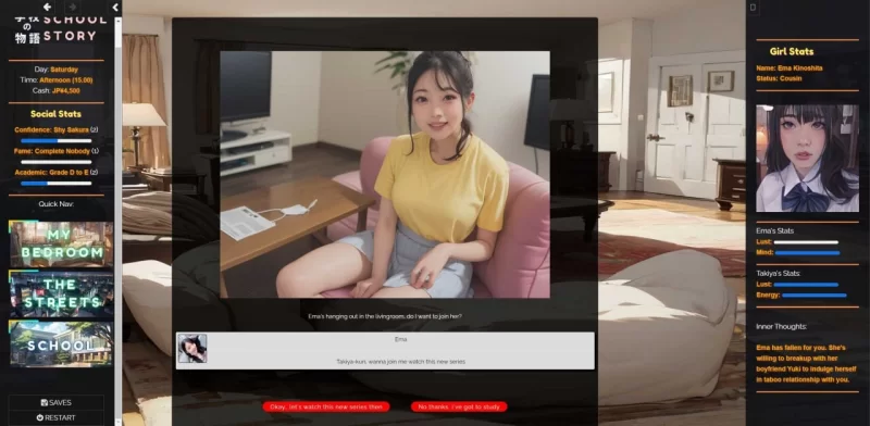 PC–学校の物语 Gakko No Monogatari V0.20 浏览器转中文 [1+16.8G][百度盘]
