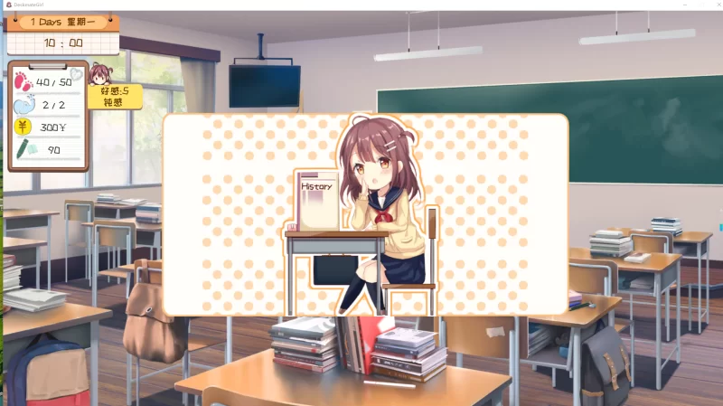 PC【调教养成纯爱SLG】邻桌女同学 Deskmate Girl~官方中文步兵版 [2+400M][百度盘]