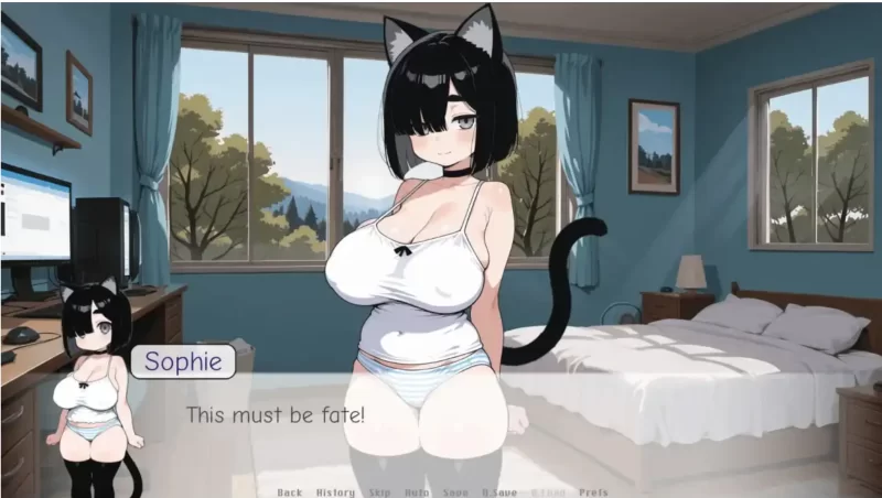 [PC+APK/巨乳/ai作画/无修/AI汉化] 国家配给的猫娘 [1+494M][百度盘]